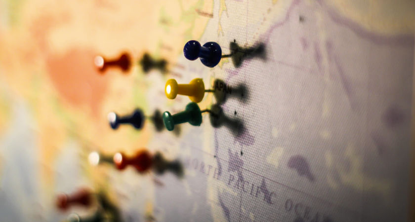 world map